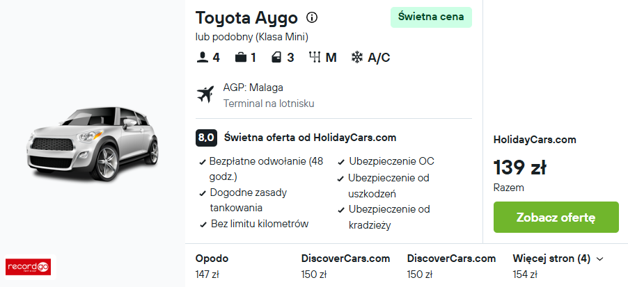 Partner Link kayak_pl_car_wl