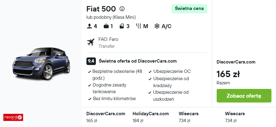 Partner Link kayak_pl_car_wl