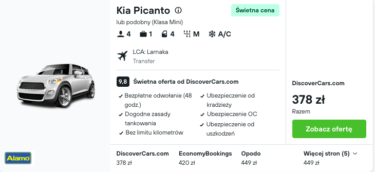Partner Link kayak_pl_car_wl