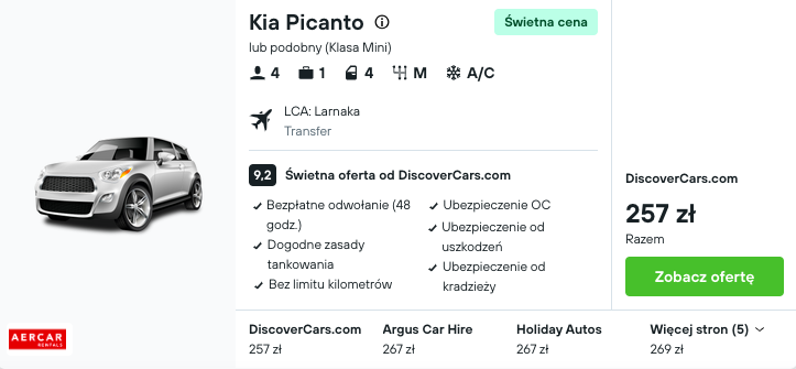 Partner Link kayak_pl_car_wl