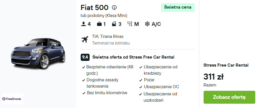 Partner Link kayak_pl_car_wl
