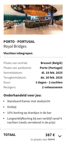 Partner Link voyageprive_nl_packages_direct