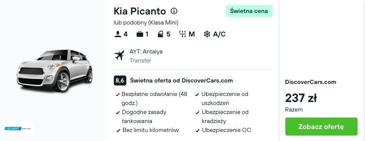 Partner Link kayak_pl_car_wl