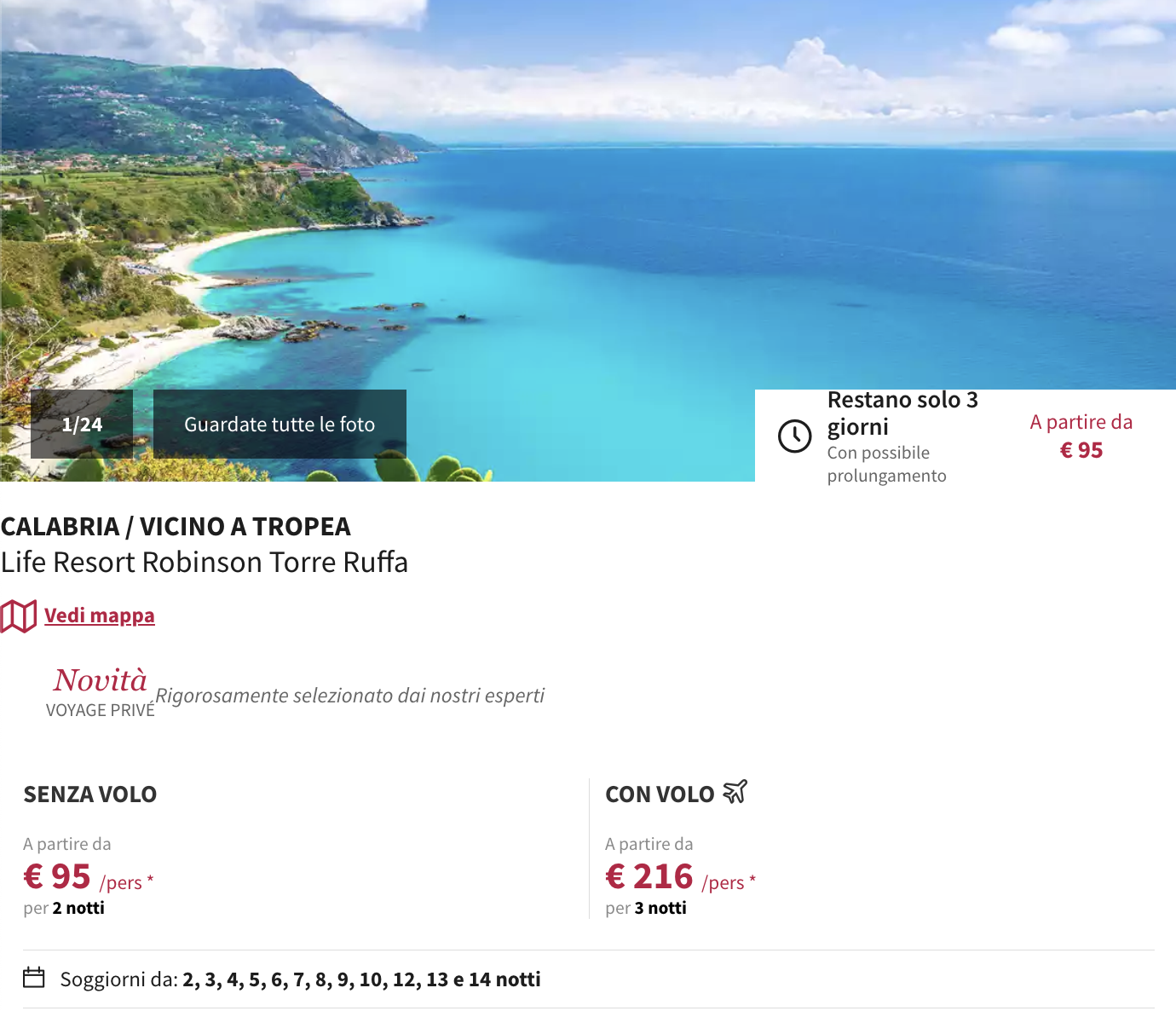 Partner Link voyageprive_it_packages_direct