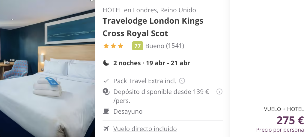 Ver más fechas