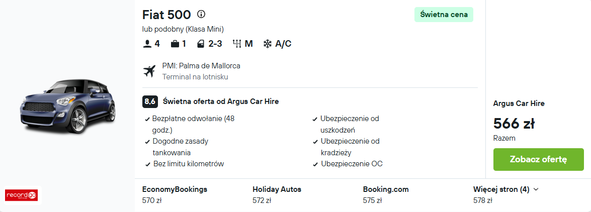 Partner Link kayak_pl_car_wl
