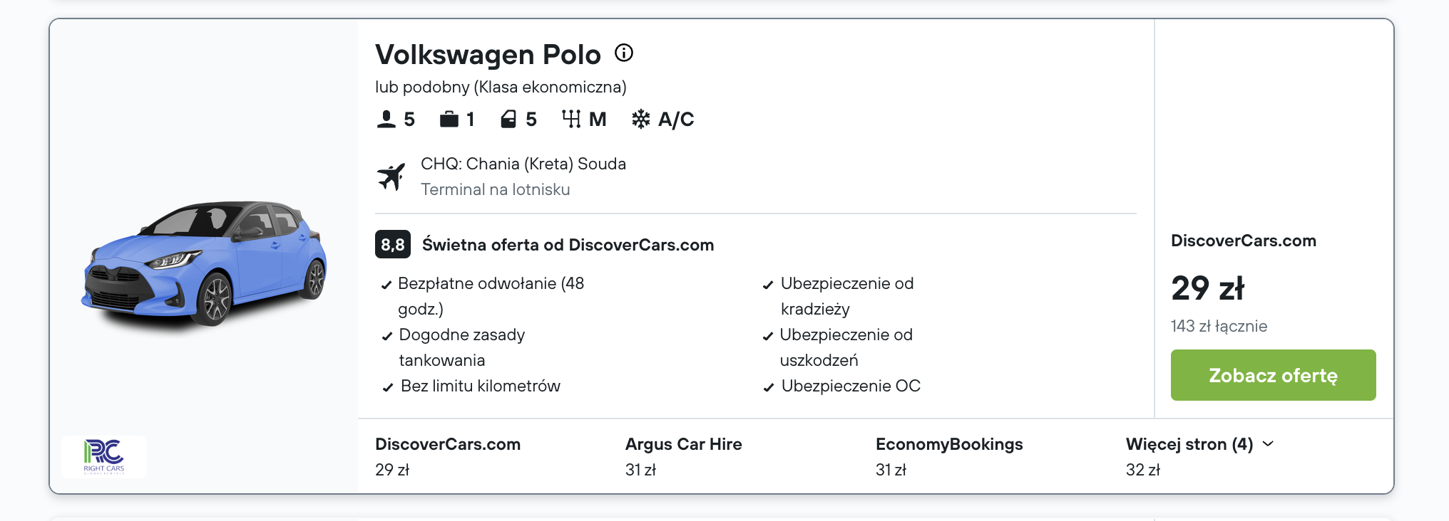 Partner Link kayak_pl_car_wl