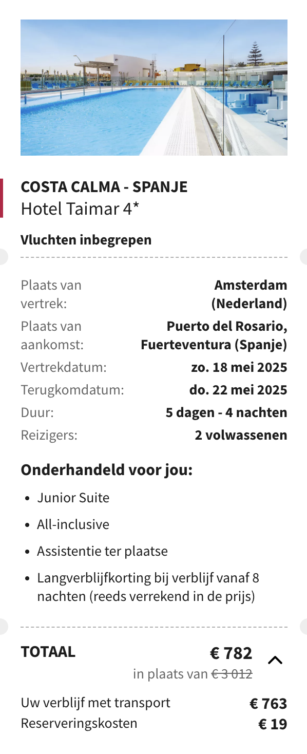 Partner Link voyageprive_nl_packages_direct