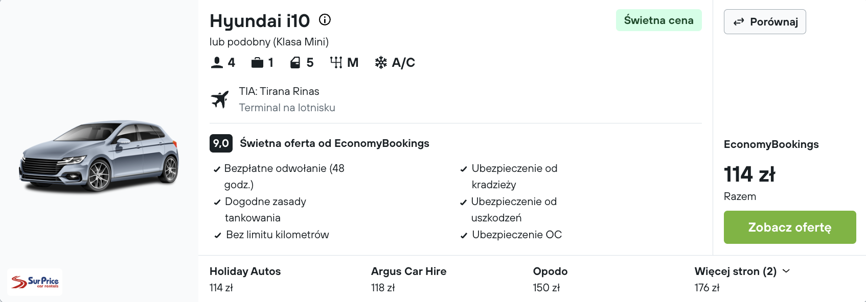 Partner Link kayak_pl_car_wl