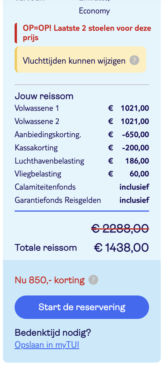 Partner Link tui_nl_packages_affiliate