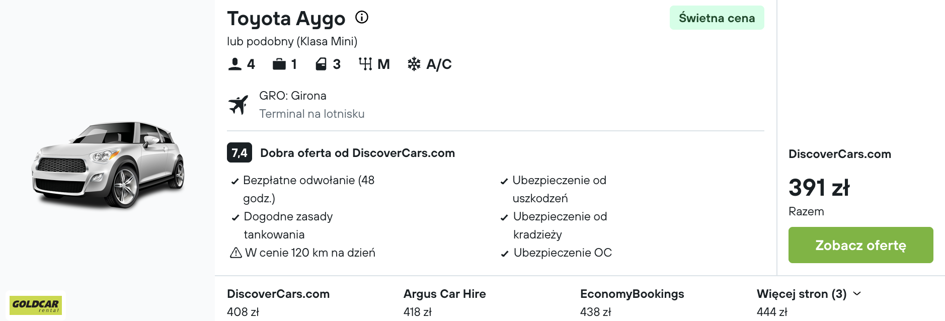Partner Link kayak_pl_car_wl