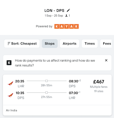 Partner Link kayak_uk_flights_wl