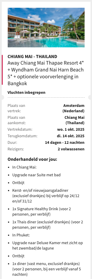 Partner Link voyageprive_nl_packages_direct