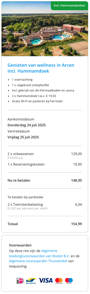 Partner Link traveldeal_nl_packages_affiliate
