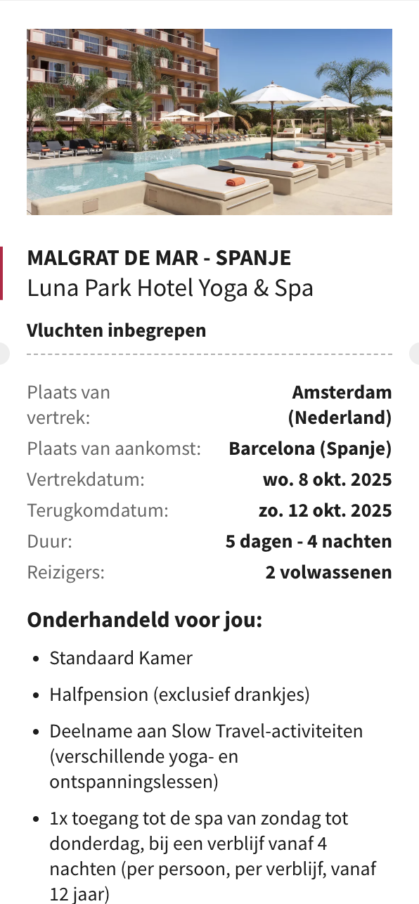 Partner Link voyageprive_nl_packages_direct