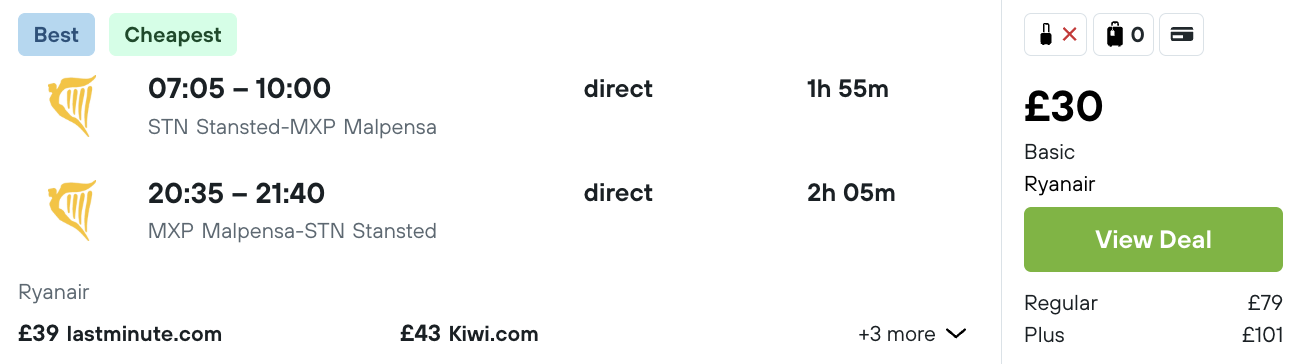 Partner Link kayak_uk_flights_wl