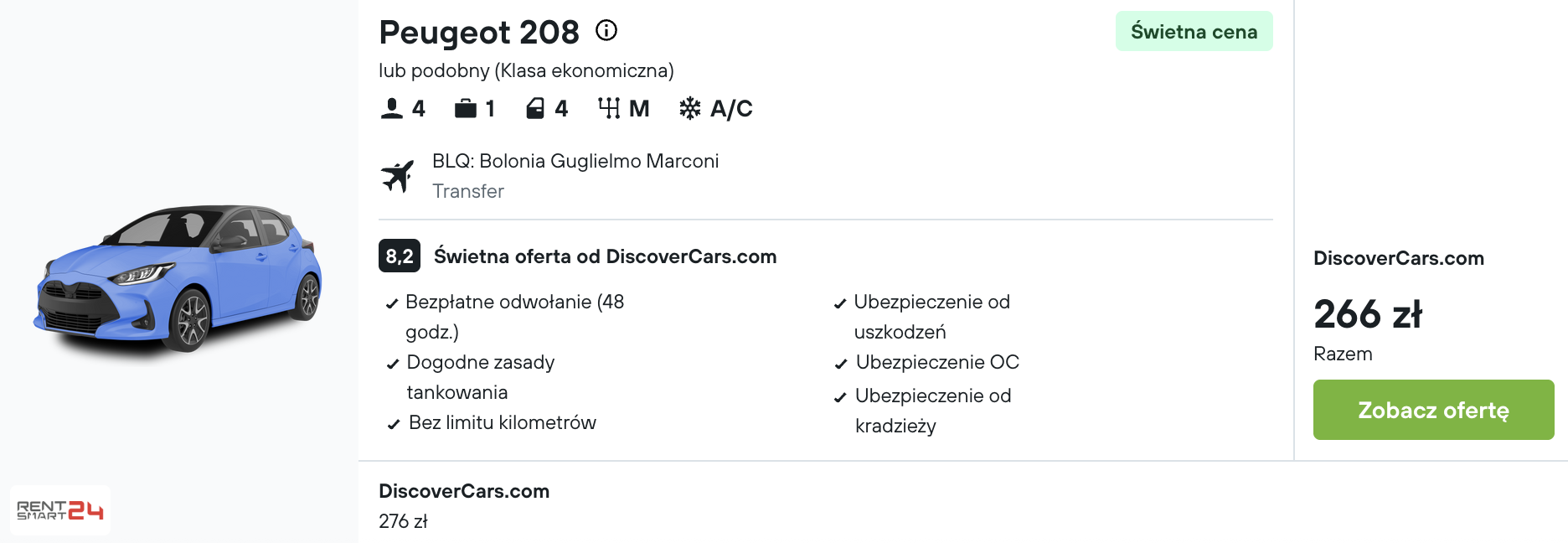 Partner Link kayak_pl_car_wl