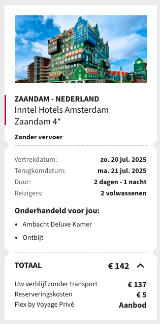 Partner Link voyageprive_nl_packages_direct