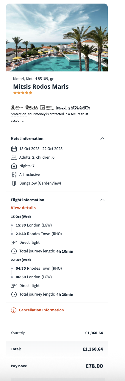 Partner Link thomas cook_uk_packages_direct