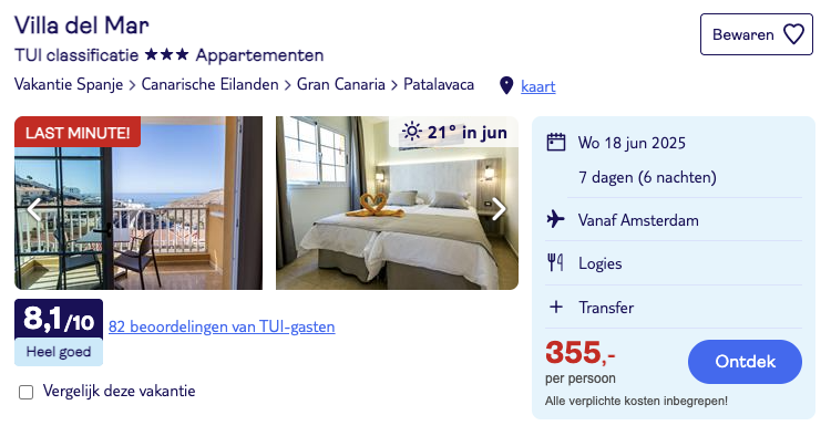 Partner Link tui_nl_packages_affiliate