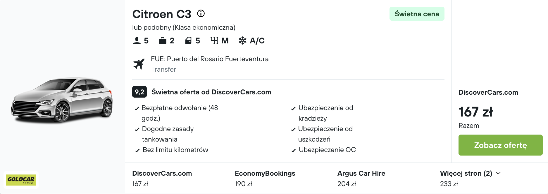 Partner Link kayak_pl_car_wl