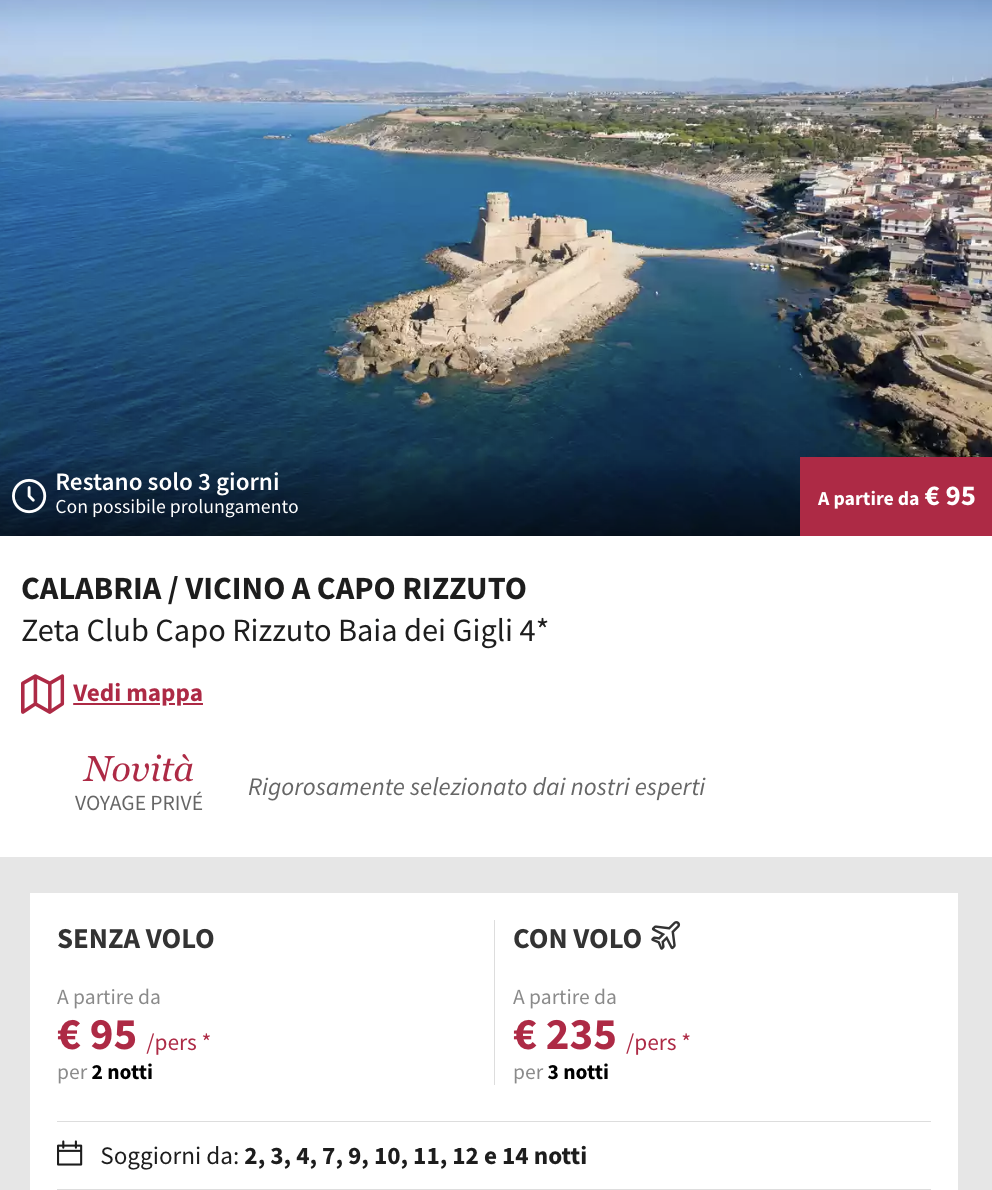 Partner Link voyageprive_it_packages_direct