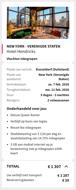 Partner Link voyageprive_nl_packages_direct