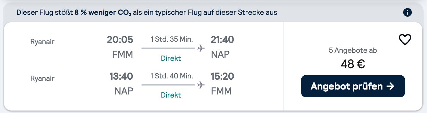 Screenshot Skyscanner