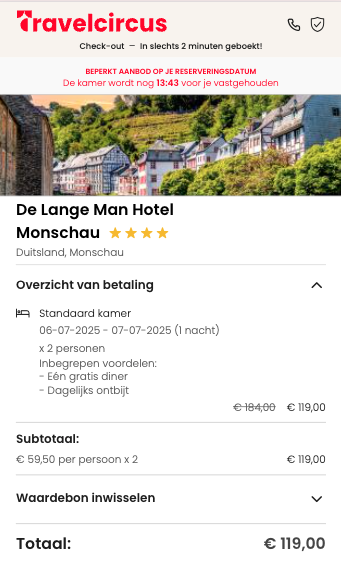 Partner Link travelcircus_nl_packages_direct