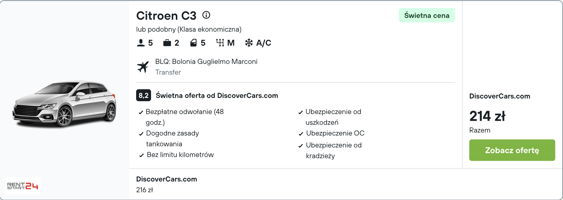 Partner Link kayak_pl_car_wl