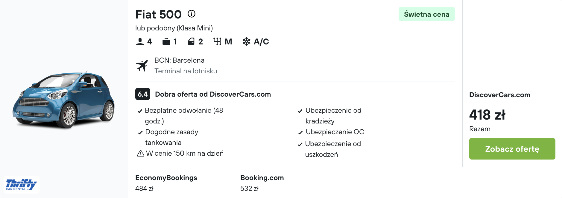 Partner Link kayak_pl_car_wl
