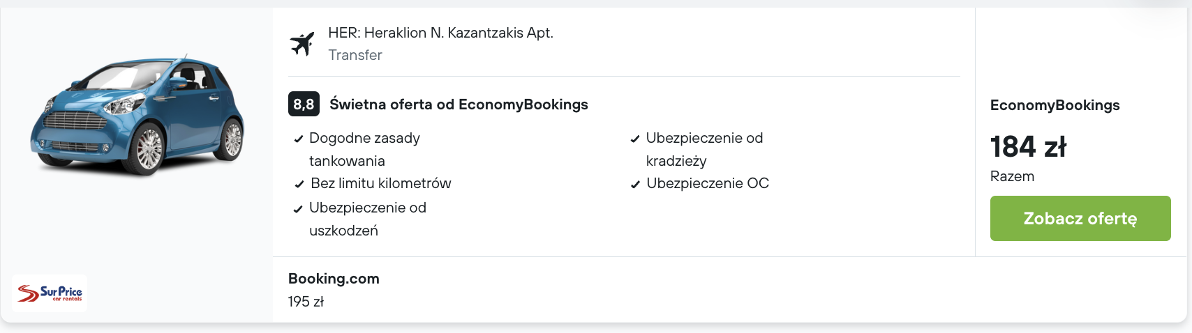 Partner Link kayak_pl_car_wl