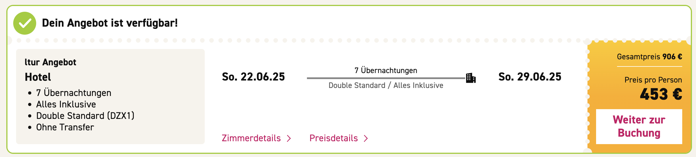 Screenshot LTUR