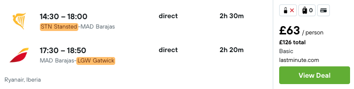 Partner Link kayak_uk_flights_wl
