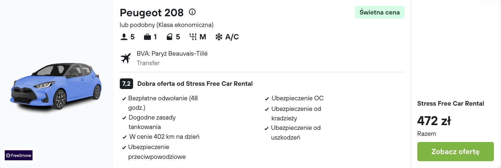 Partner Link kayak_pl_car_wl