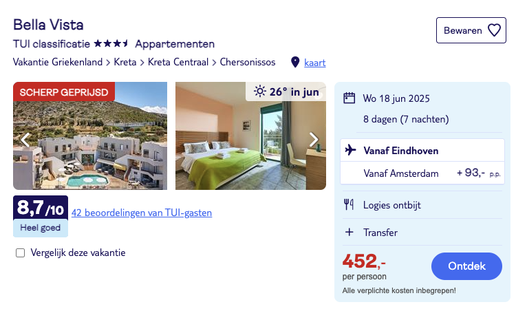 Partner Link tui_nl_packages_affiliate