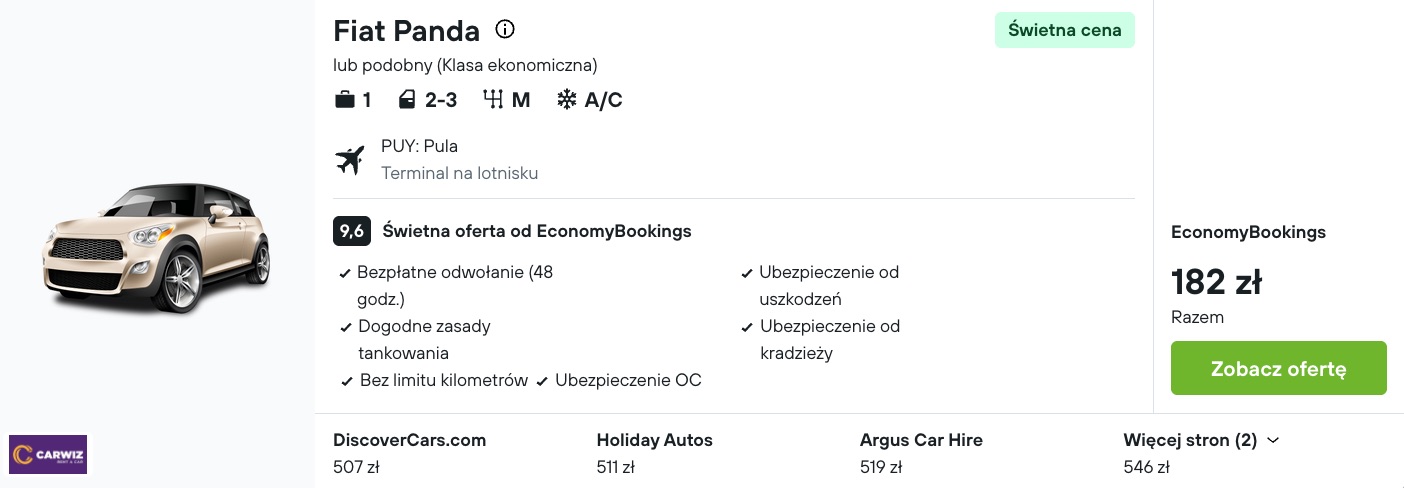 Partner Link kayak_pl_car_wl