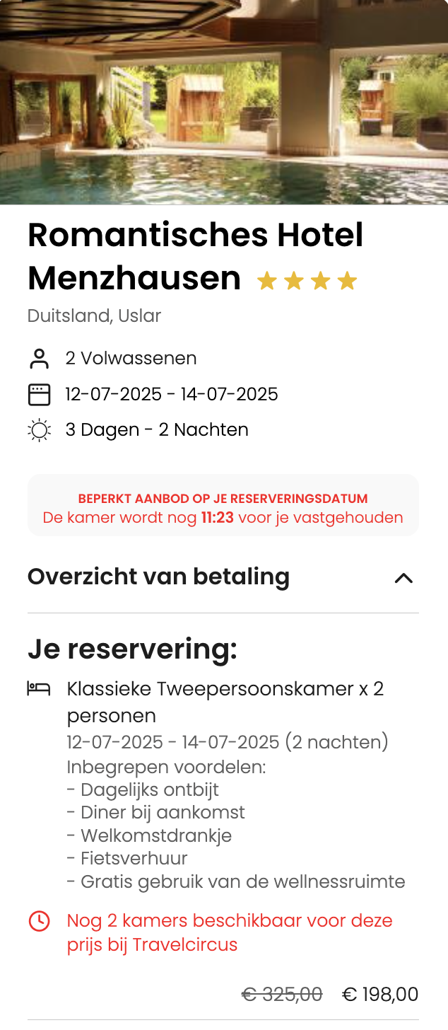 Partner Link travelcircus_nl_packages_direct