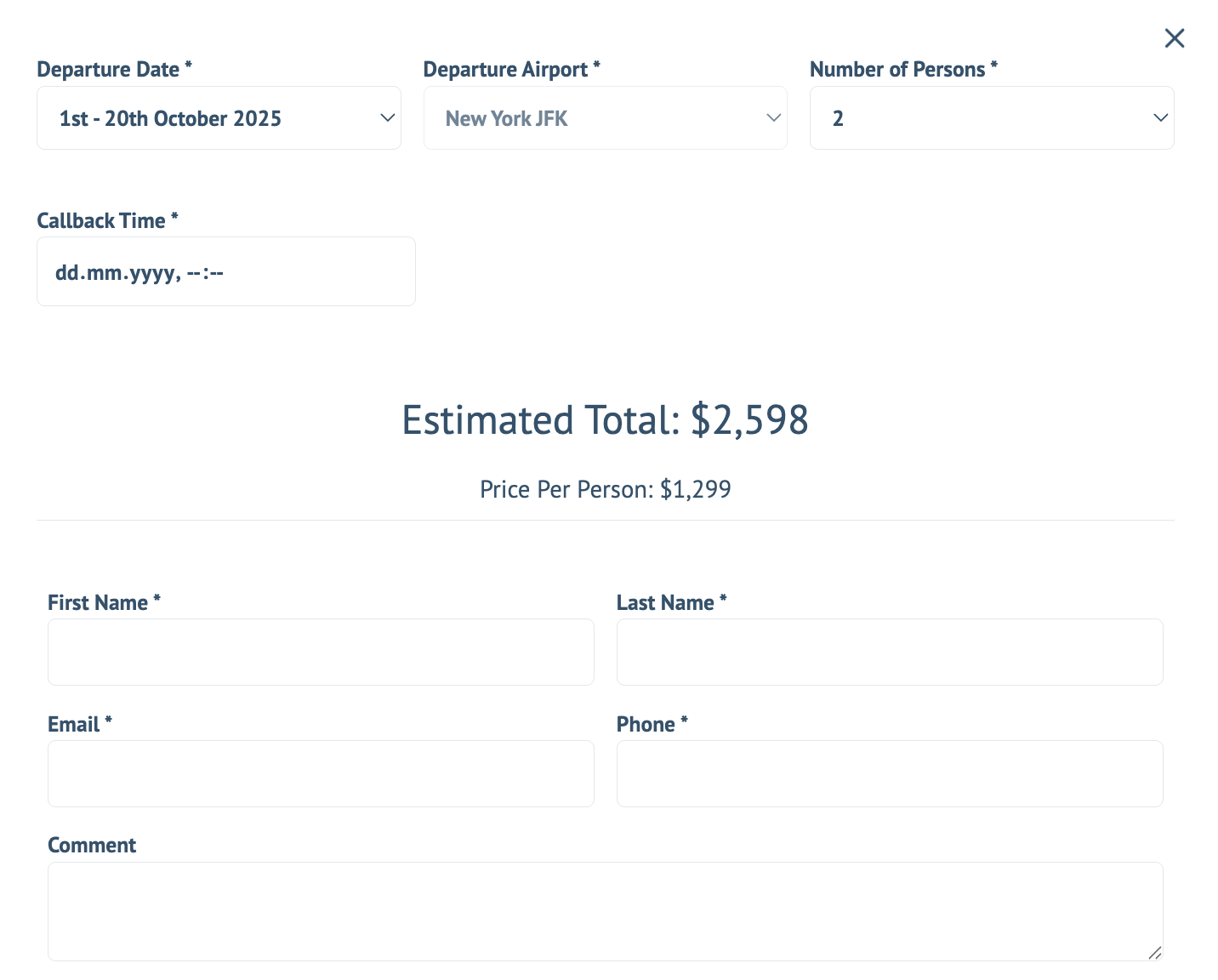 Partner Link weekenderbreaks_us_packages_direct