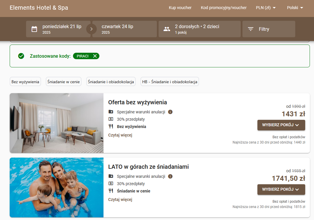 Partner Link elements hotel_pl_hotels_direct