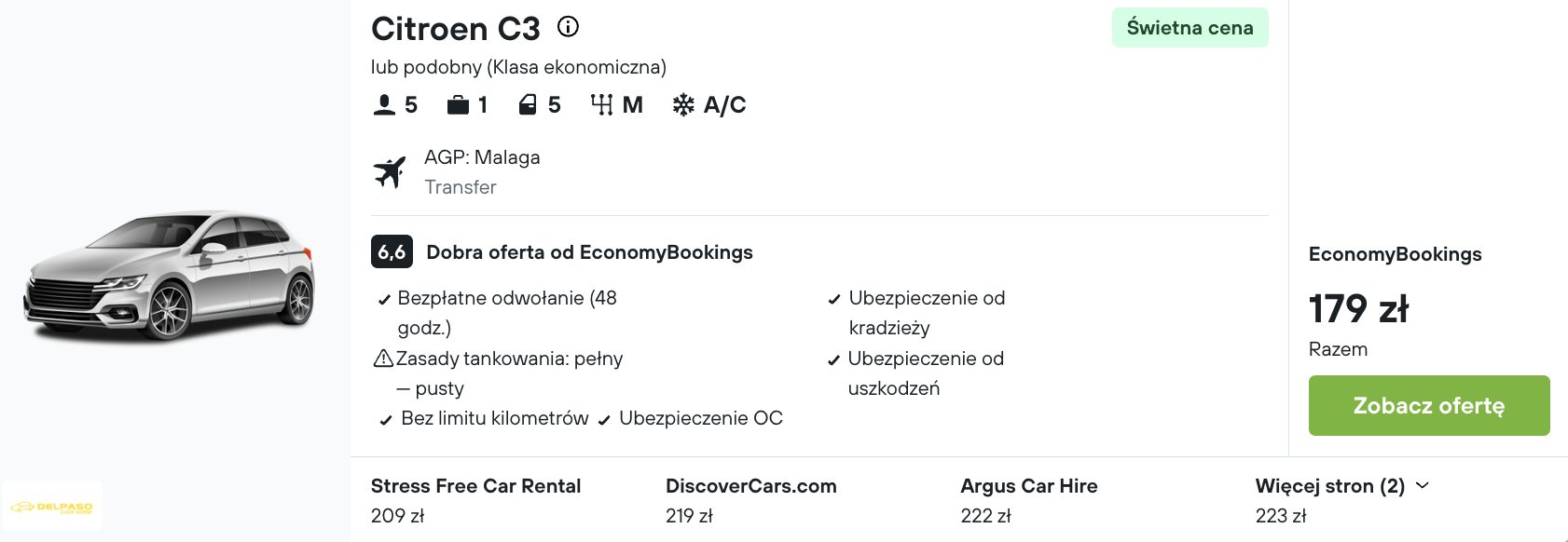 Partner Link kayak_pl_car_wl