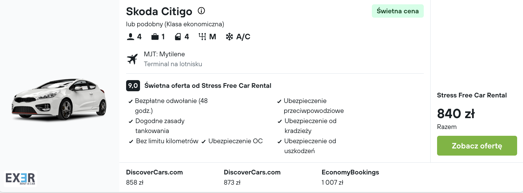 Partner Link kayak_pl_car_wl