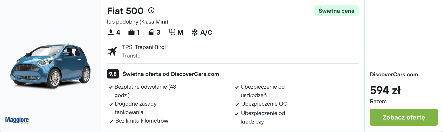 Partner Link kayak_pl_car_wl