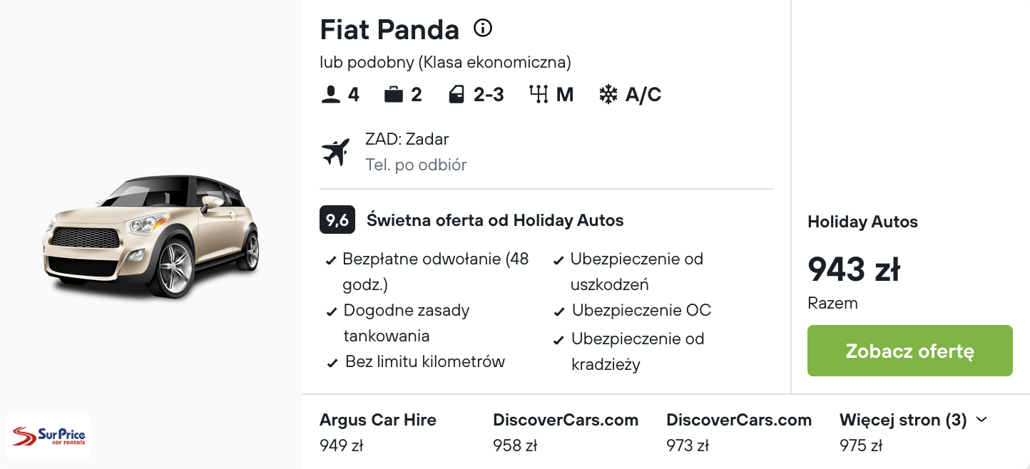 Partner Link kayak_pl_car_wl