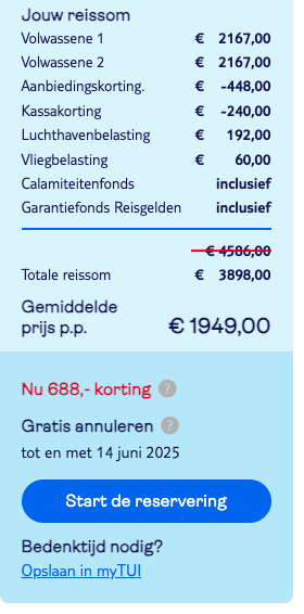 Partner Link tui_nl_packages_affiliate