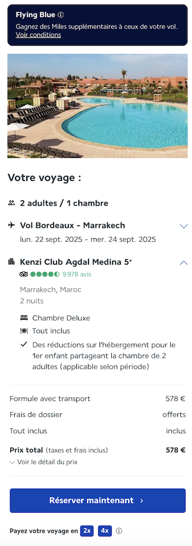 Partner Link lacollectionairfrance_fr_packages_direct