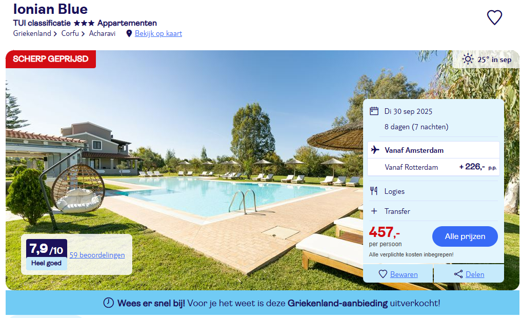 Partner Link tui_nl_packages_affiliate