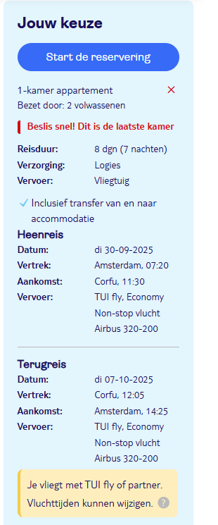 Partner Link tui_nl_packages_affiliate
