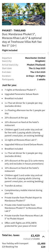Partner Link voyageprive_uk_packages_direct