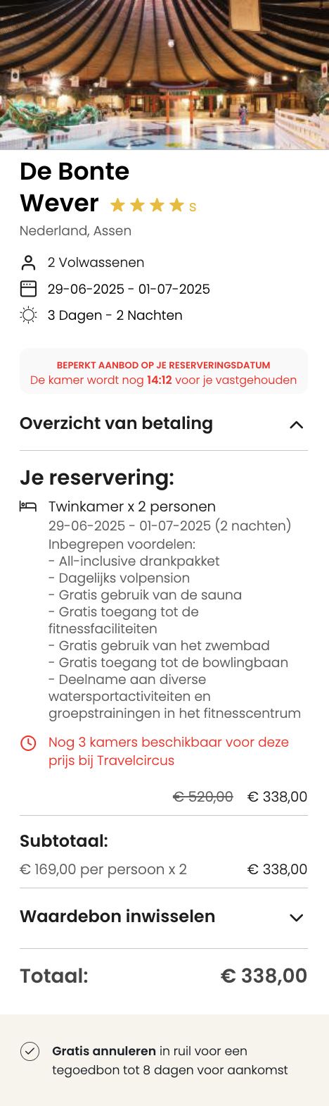 Partner Link travelcircus_nl_packages_direct
